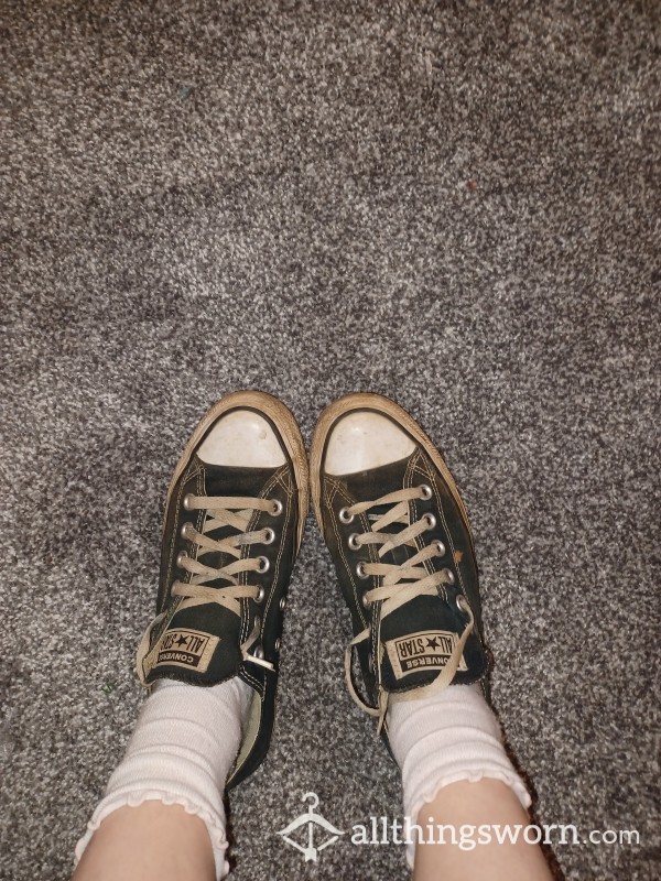 Very Worn Dirty Sweaty Work Converse