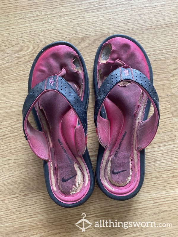 Very Worn Flip Flops