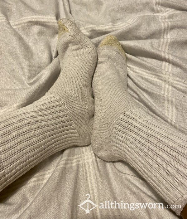 Very Worn Gym Socks