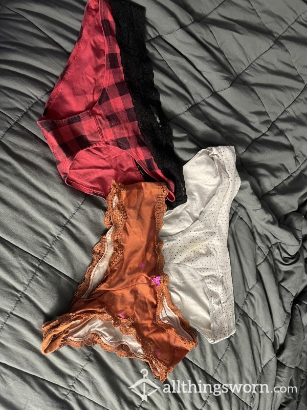 Very Worn Range Of Panties!