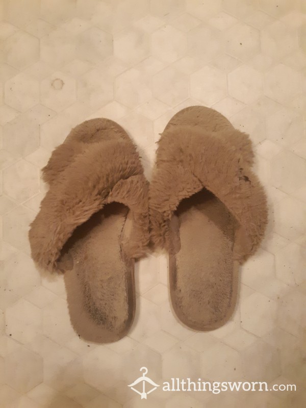 Very Worn Slippers