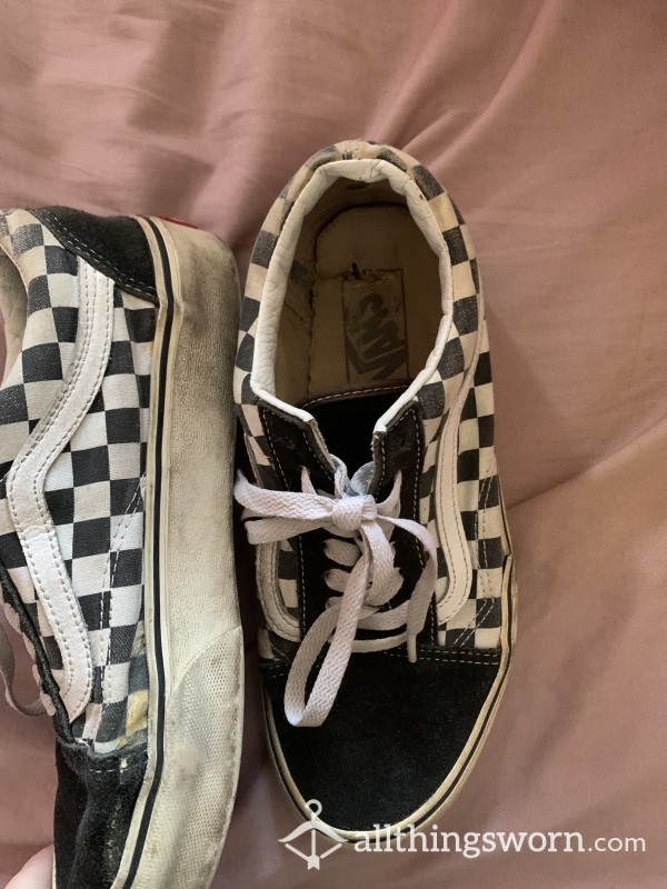 Very Worn Sweaty Vans