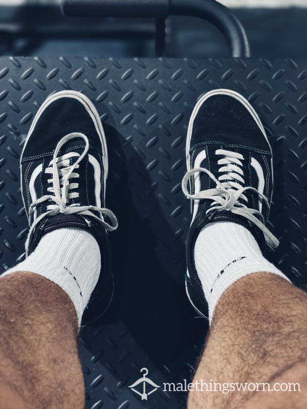 Very Worn Vans Shoes