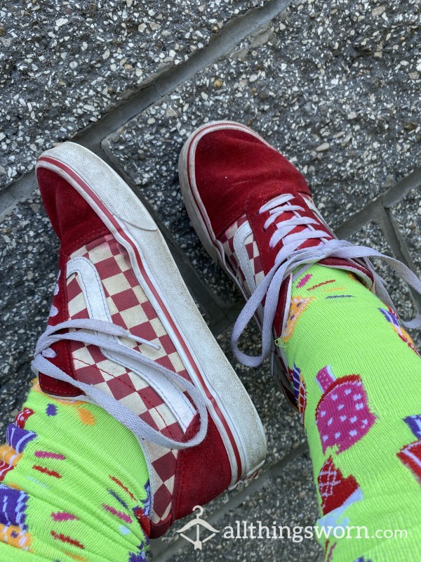 Vet Tech, VERY Worked In Vans. 2 Years Of Wear 💋👟🌶