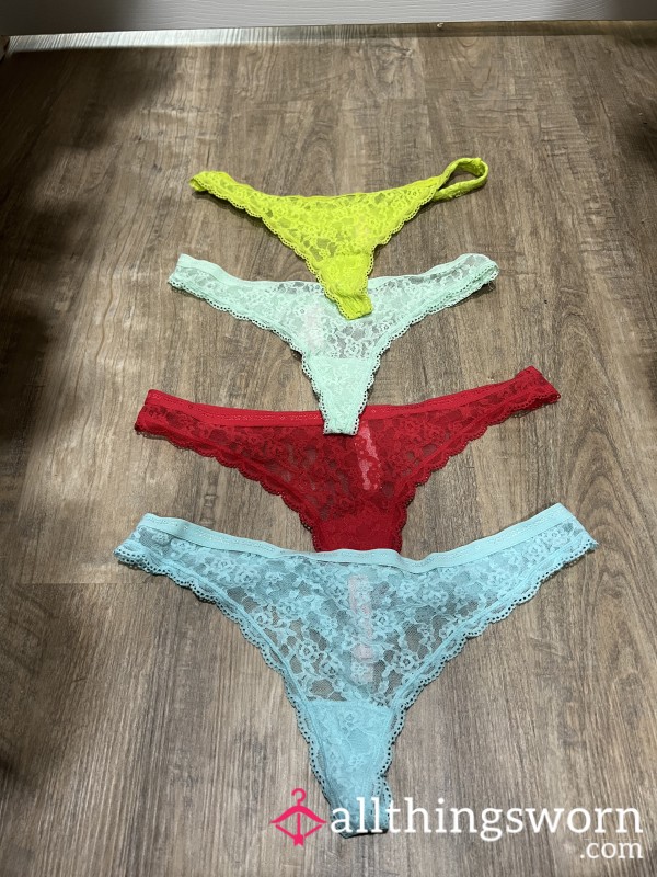 Victoria Secret Lace Mesh Thong