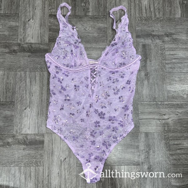 Victoria’ Secret S**y Purple Lingerie Bodysuit