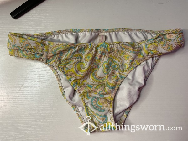 Victoria’s Secret Multicolored Paisley Bikini Bottoms