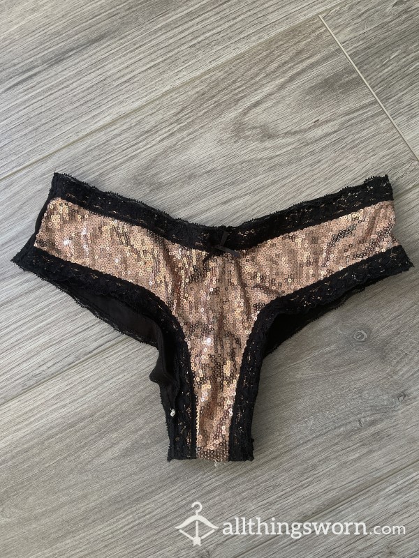 Victorias Secret Sequin Cheeky Panties