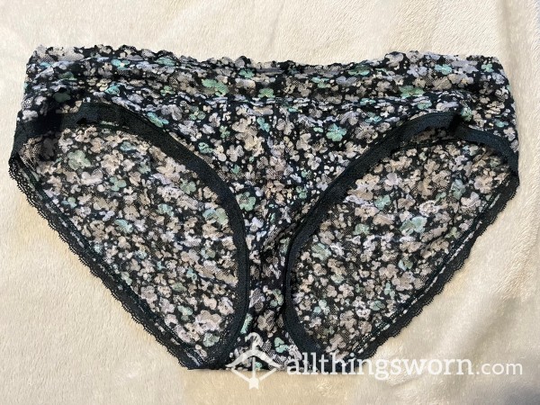 Victoria's Secret Well Loved Flor*l Lace Panties