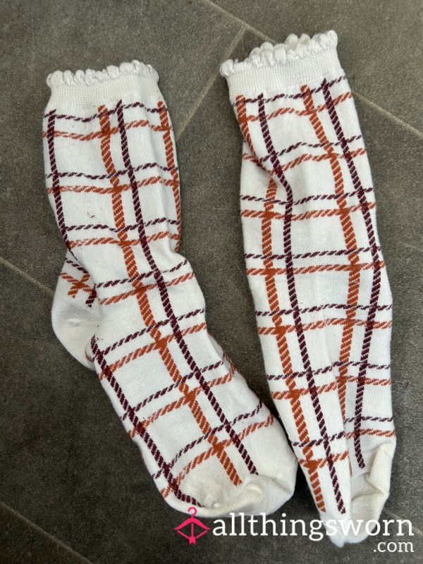 🤎🧡 Vintage Style Socks 🧡🤎