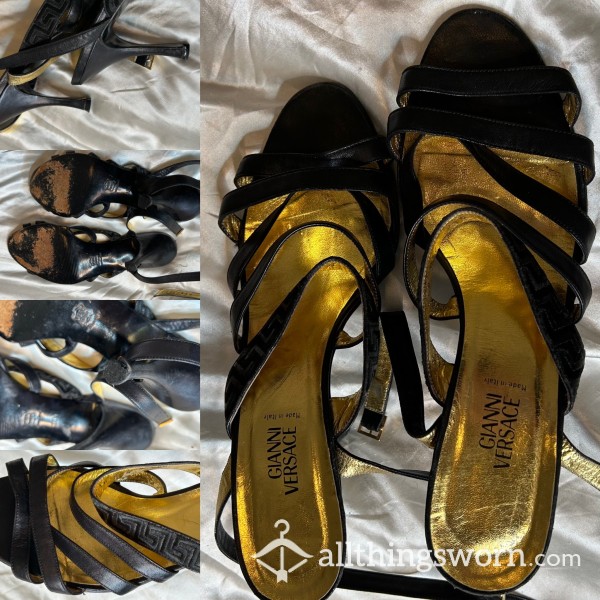 💕 SALE 💕 Vintage Very Worn Versace Heals + FREE Video