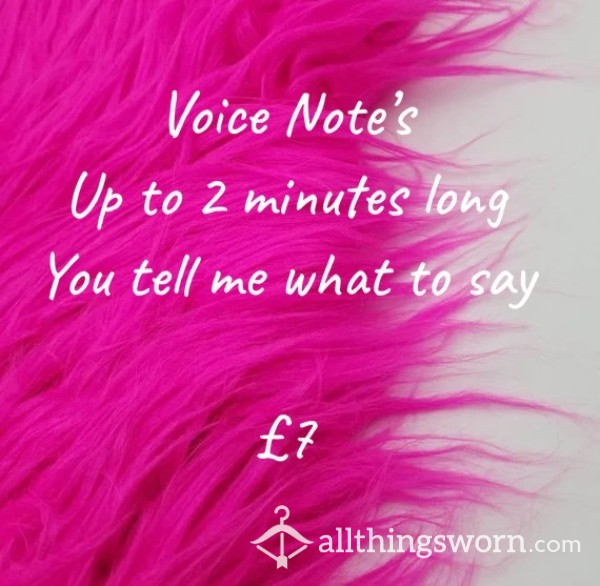 Voice Note