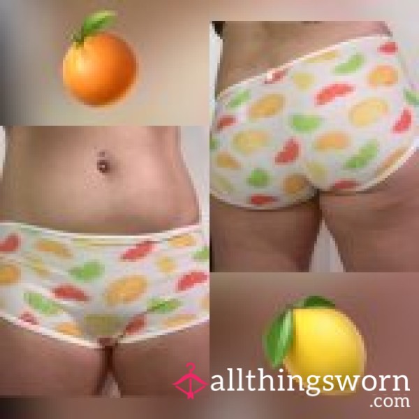 VS Cotton Citrus Boyshort