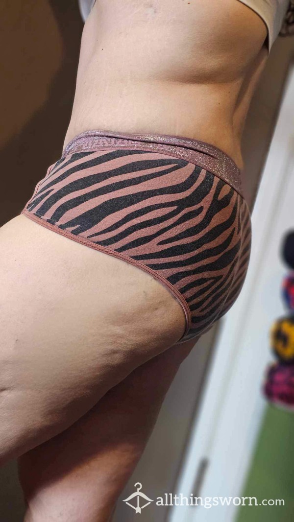 VS Panty Zebra Print-48 Hr Wear