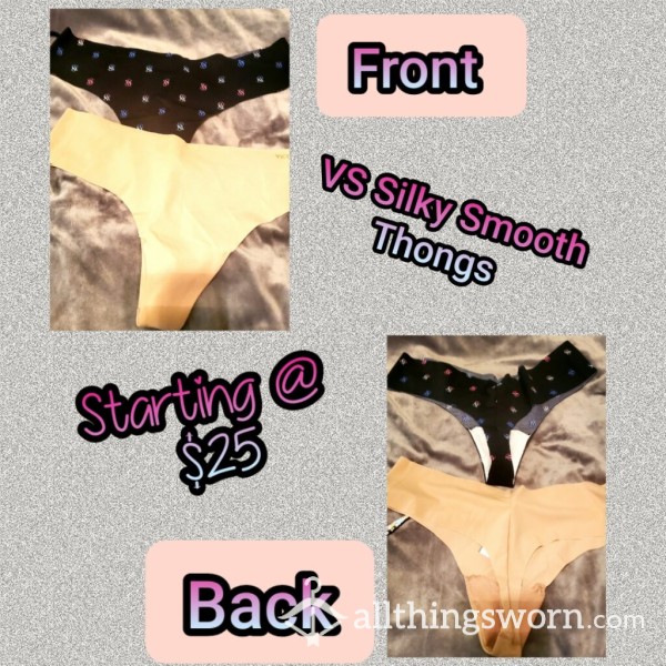 VS SILKY SMOOTH THONGS 😝