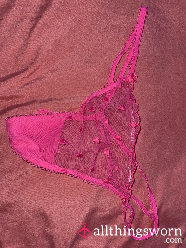 VS V String Panties W Hearts