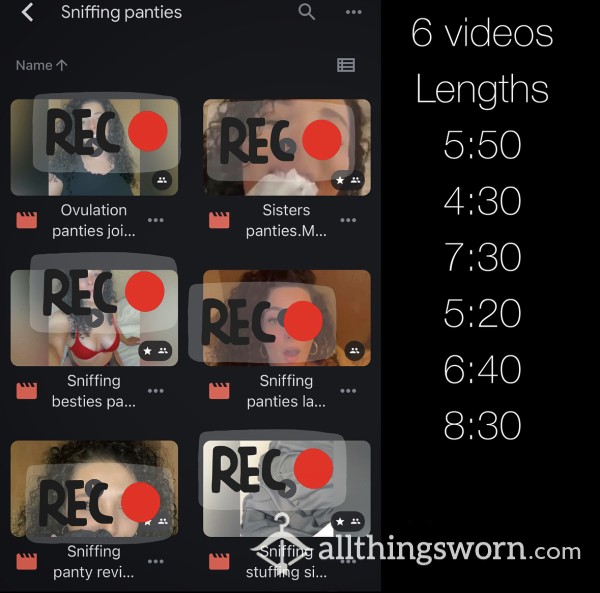 Watch Me Sniff And Review Mine, My Sisters And Best Friends Panties! Video Bundle Deal Life Time Access! I ❤️ To Sniff C*m Stuff Lick Taste 👅