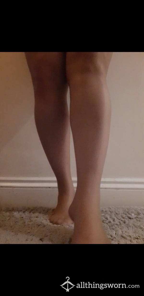 Watch My S**y Legs & Feet In Nylon. 1 Min 47 Video