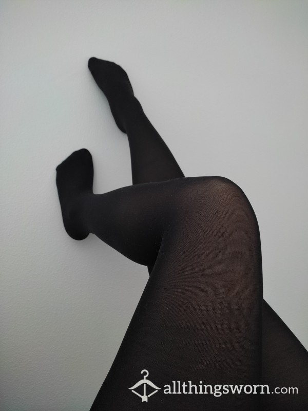 Worn Thight Dark Tights