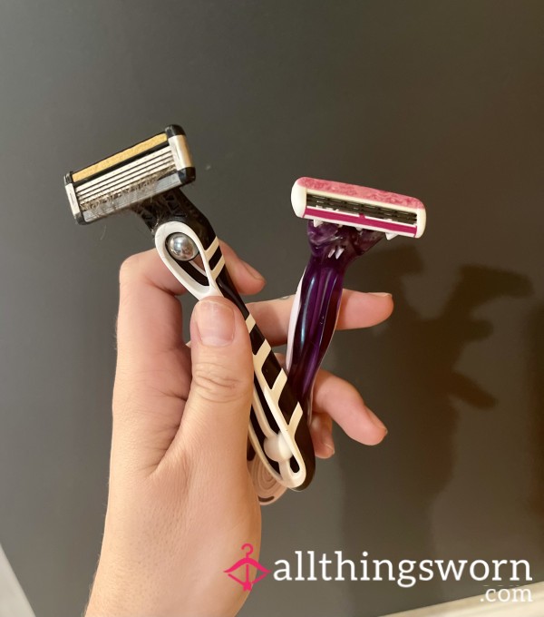 Well Used Razors - FULL Of Hair 😋