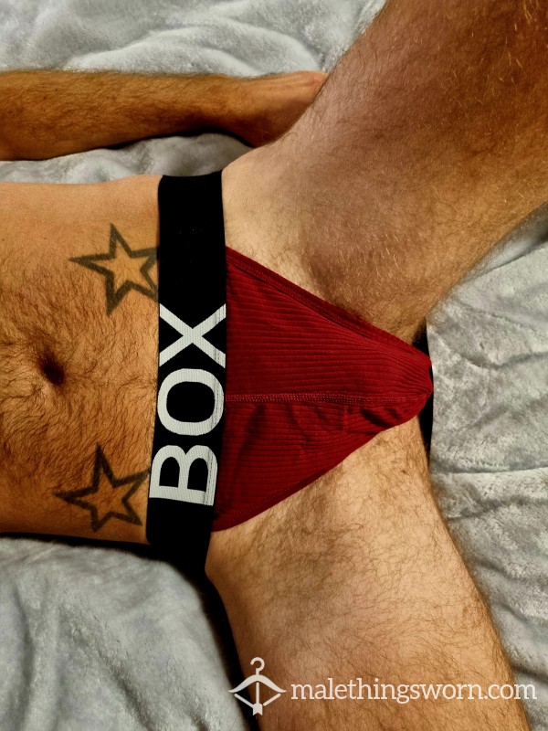 Well Used & Well Loaded Box Jockstrap Small