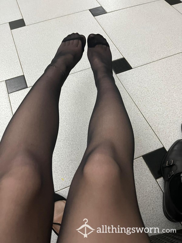 Well-worn 24h Black Tights