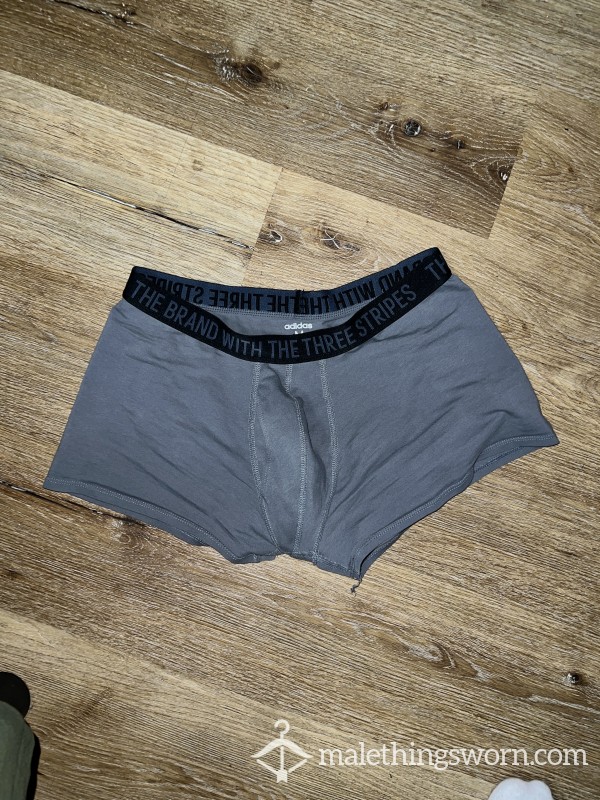 Well Worn And Sweaty Adidas Boxer Briefs Size Medium