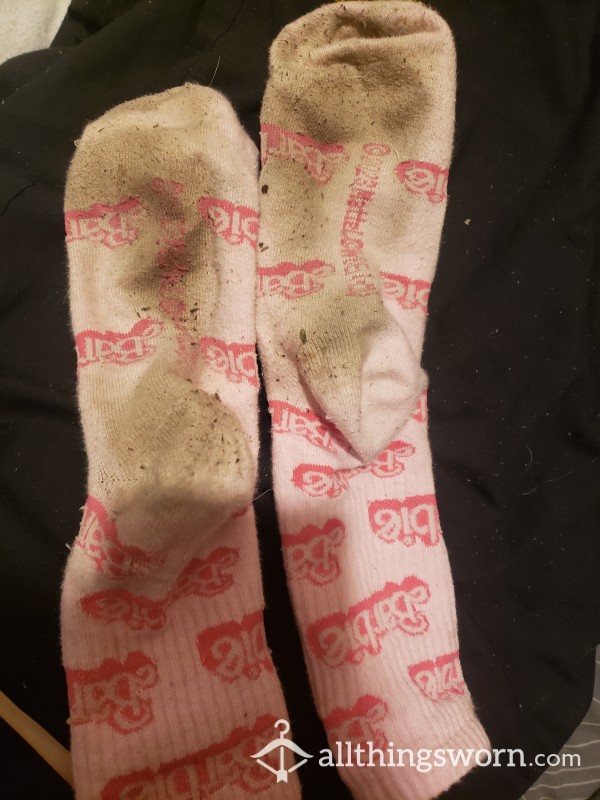 Well Worn Barbie Sports Socks