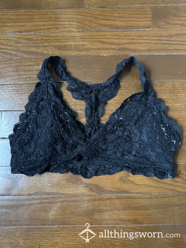 WELL Worn Black Bralette 🖤