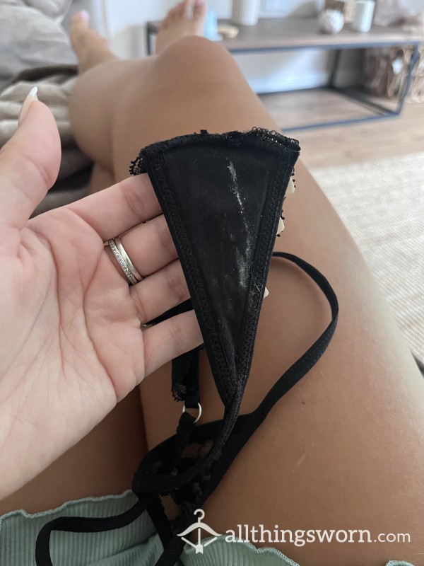 Well Worn Black G String