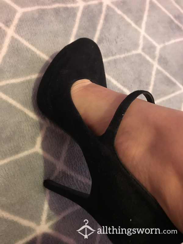 Well Worn Black Heels