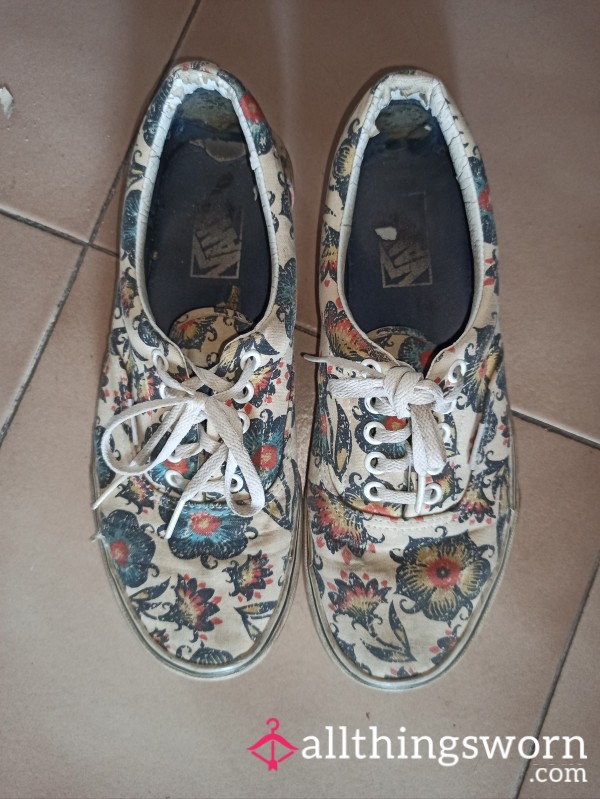 Well Worn & Dirty Vans Sneakers