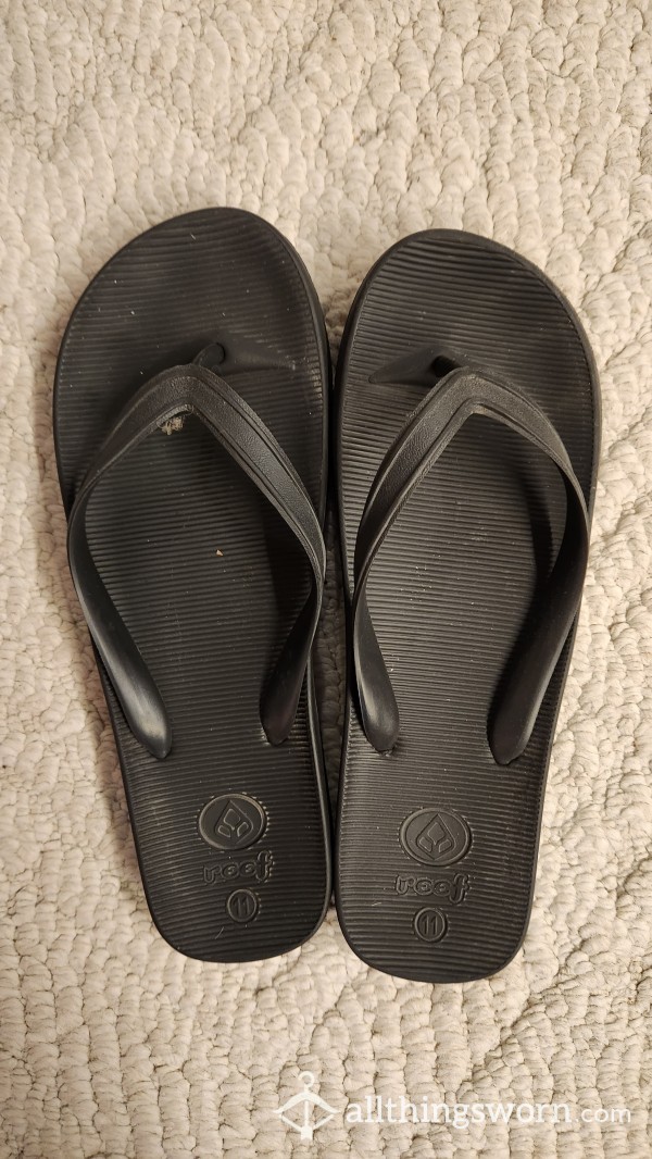 Well-worn Flip-flops