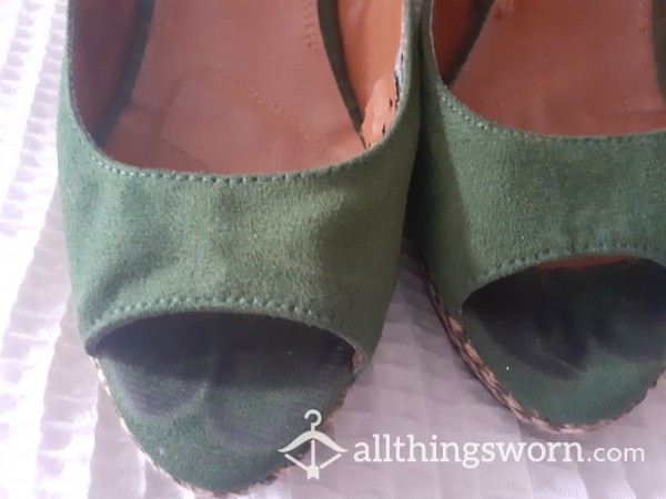 Well Worn Green Wedge