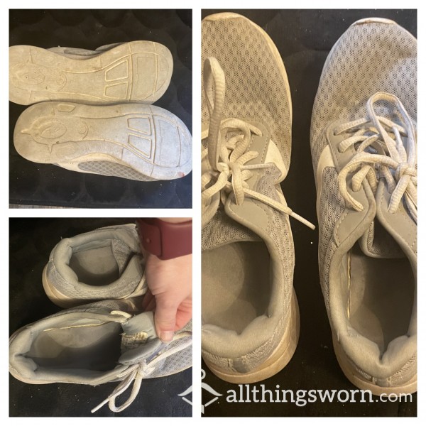 Well Worn Grey Sneakers