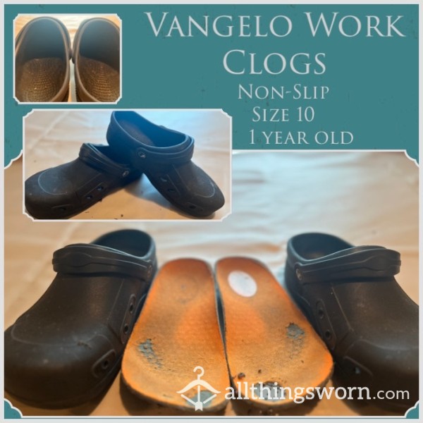 Well Worn Non-Slip Work Clogs