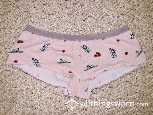 Well-worn Panty-Shorts 24hr Wear