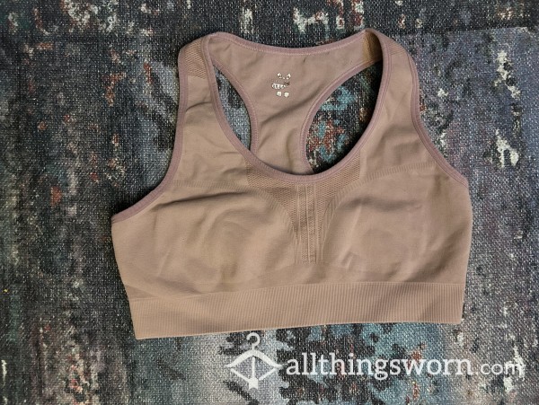 Sweaty Pink Generic Sports Bra XXL