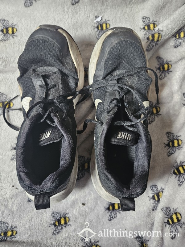 Well Worn Running Trainers