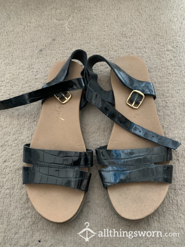 Well Worn Sandals.