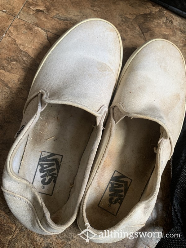 Well-worn Slip On Vans