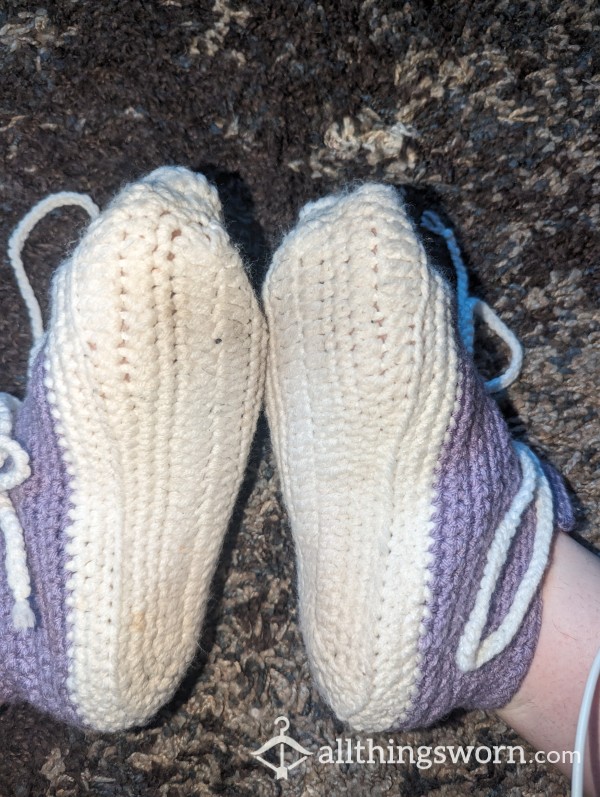 Well Worn Slippers Well Loved Slippers