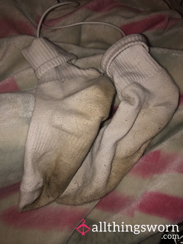 Well Worn Smelly And Dirty Socks