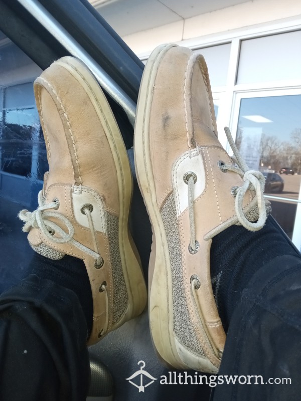 Well Worn Sperry