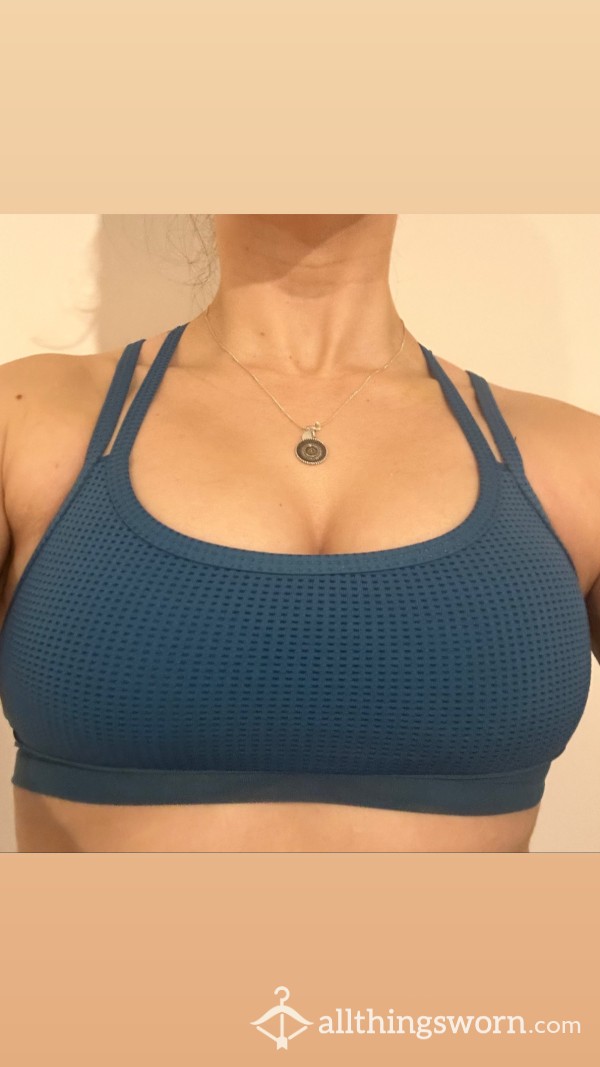 Well Worn Sports Bra Blue