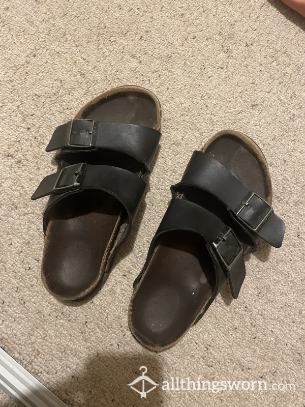 Well-worn Stinky Birkenstocks