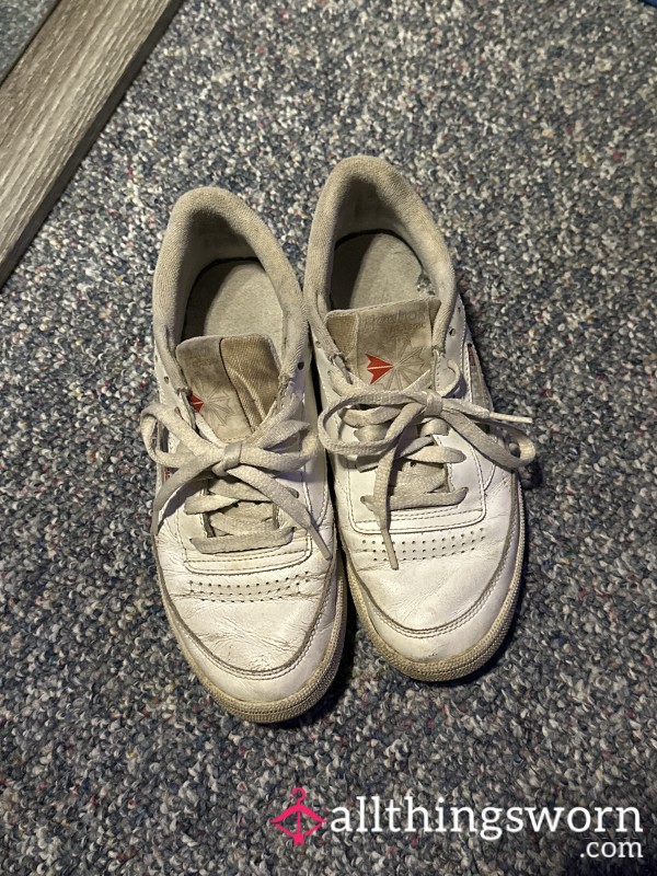 Well Worn Sweaty Sneakers