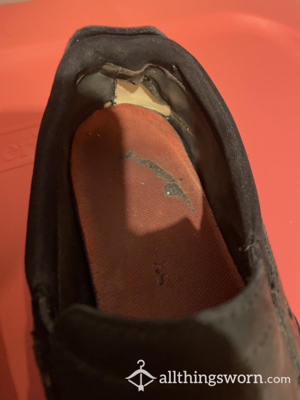 Well Worn Uniform Shoes