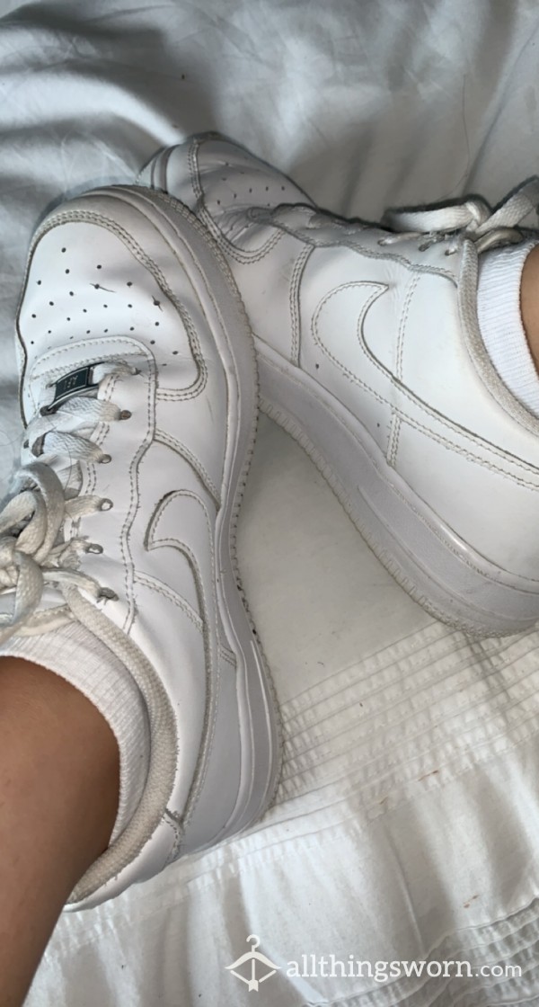 We’ll Worn White AirForce 1s