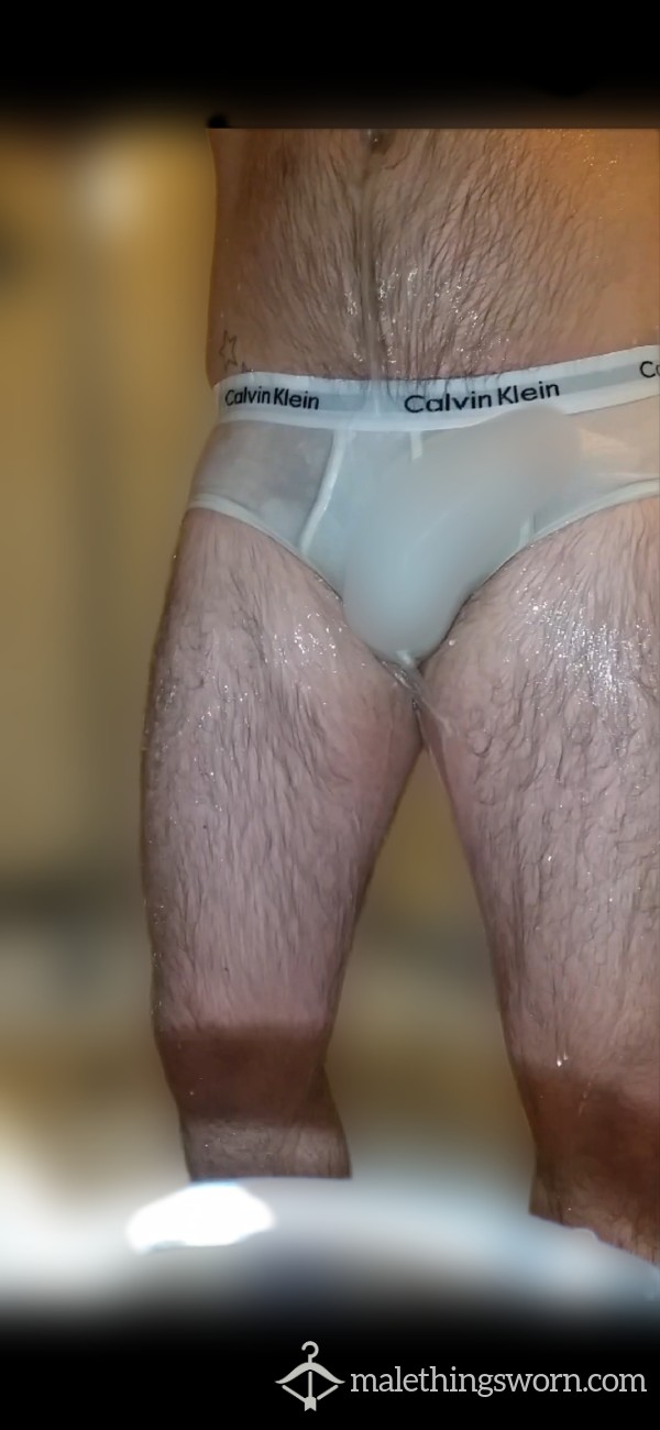 Wet Briefs Shower